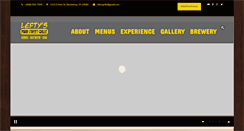 Desktop Screenshot of leftysgrille.com